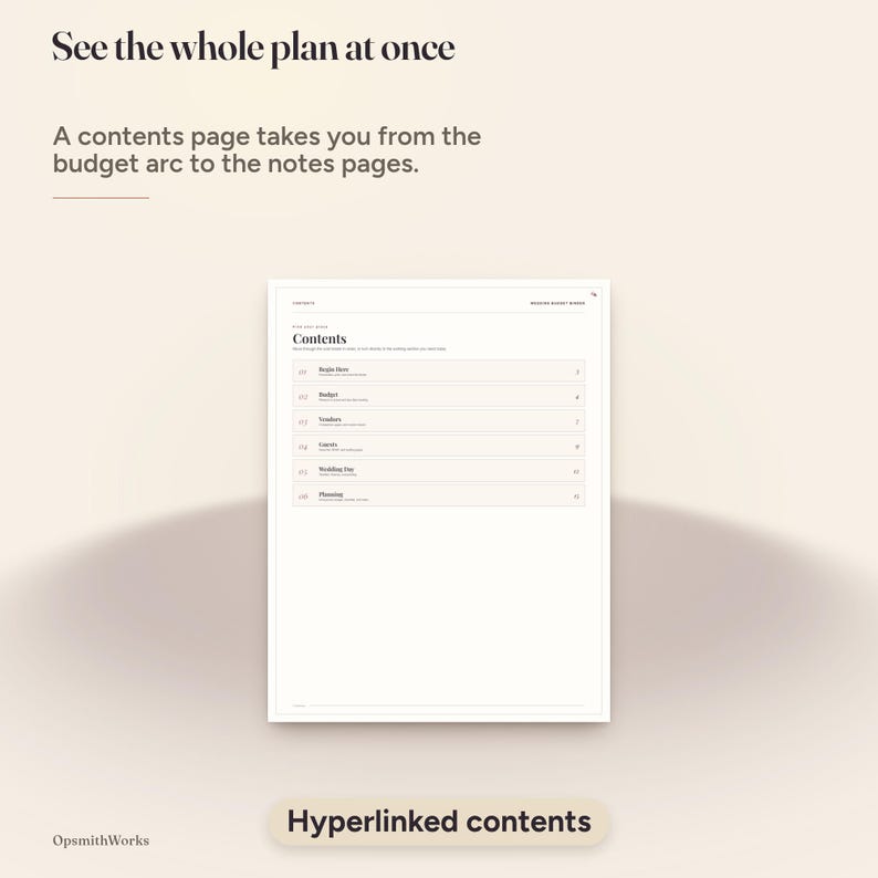 Wedding Budget Planner — Complete Cost Binder | Fillable PDF + Canva Template image 4