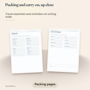 Destination Wedding Planner Binder | Canva Template + Fillable PDF image 19