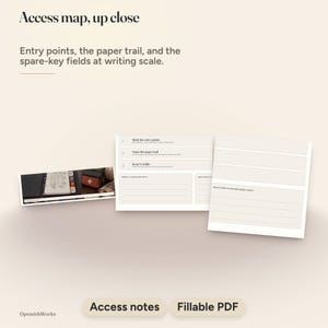 Emergency Binder — Household Ready Binder | Fillable PDF + Canva image 12