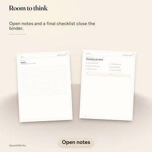 Wedding Budget Planner — Complete Cost Binder | Fillable PDF + Canva Template image 17