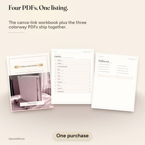 Wedding Checklist Printable — Complete Planning Checklist | Canva Template + Fillable PDF image 19