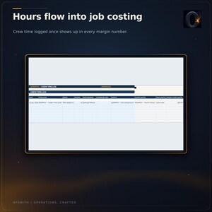 Painting Contractor Estimate Template | Job Costing Bid Calculator (Excel Spreadsheet) Bild 9