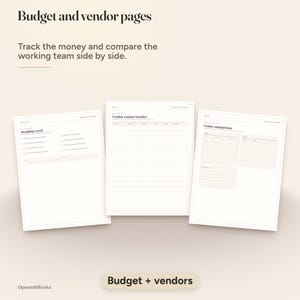Wedding Checklist Printable — Complete Planning Checklist | Canva Template + Fillable PDF image 11