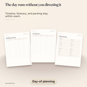Wedding Budget Planner — Complete Cost Binder | Fillable PDF + Canva Template image 13