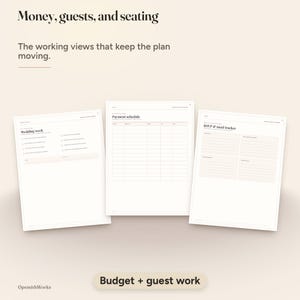 Wedding Checklist Printable — Complete Planning Checklist | Canva Template + Fillable PDF image 8