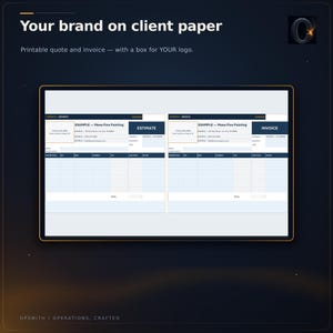 Painting Contractor Estimate Template | Job Costing Bid Calculator (Excel Spreadsheet) Bild 7