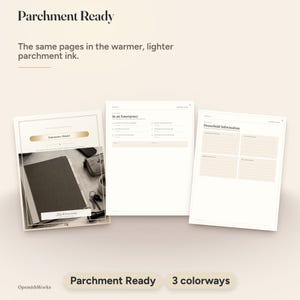 Emergency Binder — Household Ready Binder | Fillable PDF + Canva image 19
