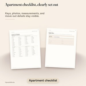 Moving Checklist Binder | Moving Planner Fillable PDF + Canva Template image 8