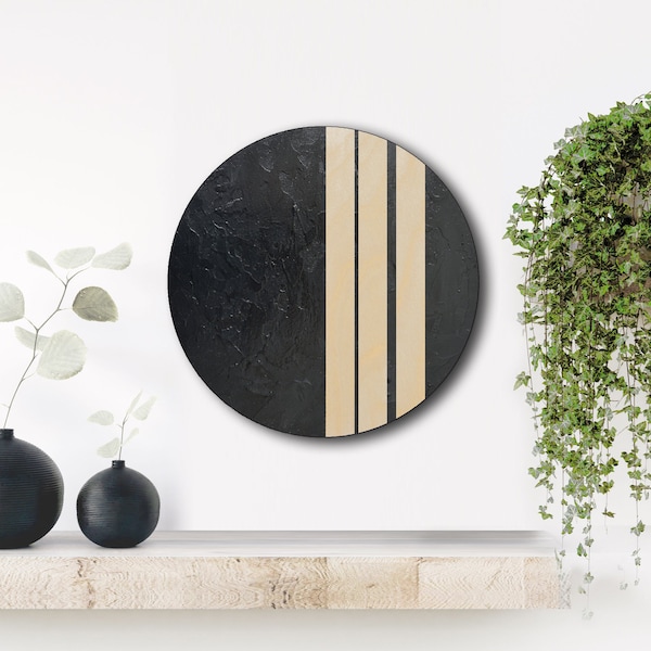 Round Wall Art Etsy