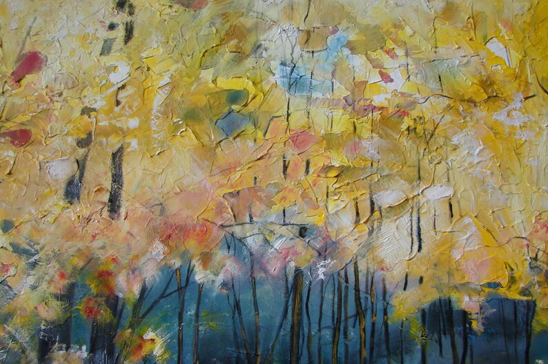 Original Oil Painting on Canvas Oakville Park Wall Art Etsy