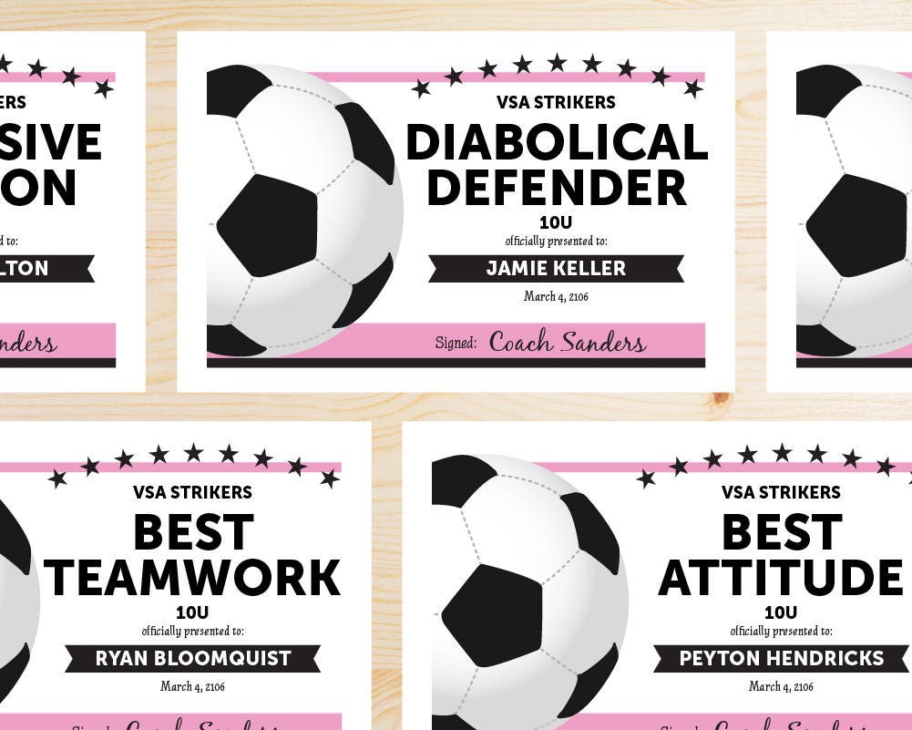 team-colors-editable-soccer-awards-certificates-instant-download-pdf-black-and-pink-printable-award-certificate-template-etsy