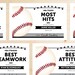 Editable Baseball Award Certificates - INSTANT DOWNLOAD PRINTABLE - Silver Grey Gray and Black