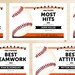 Editable Baseball Award Certificates - INSTANT DOWNLOAD PRINTABLE - Black and Orange