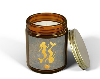 Gemini Muse Candle | Coconut Wax Zodiac Candle