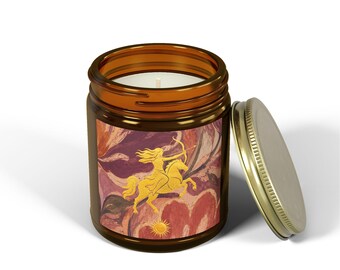Sagittarius Muse Candle | Coconut Wax Zodiac Candle