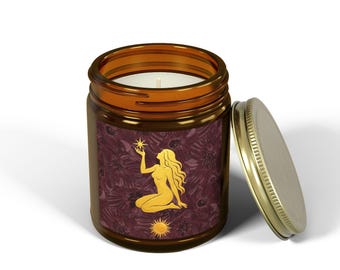 Virgo Muse Candle | Coconut Wax Zodiac Candle