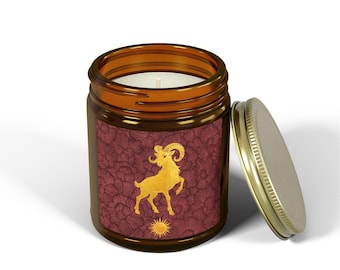 Aries Muse Candle | Coconut Wax Zodiac Candle
