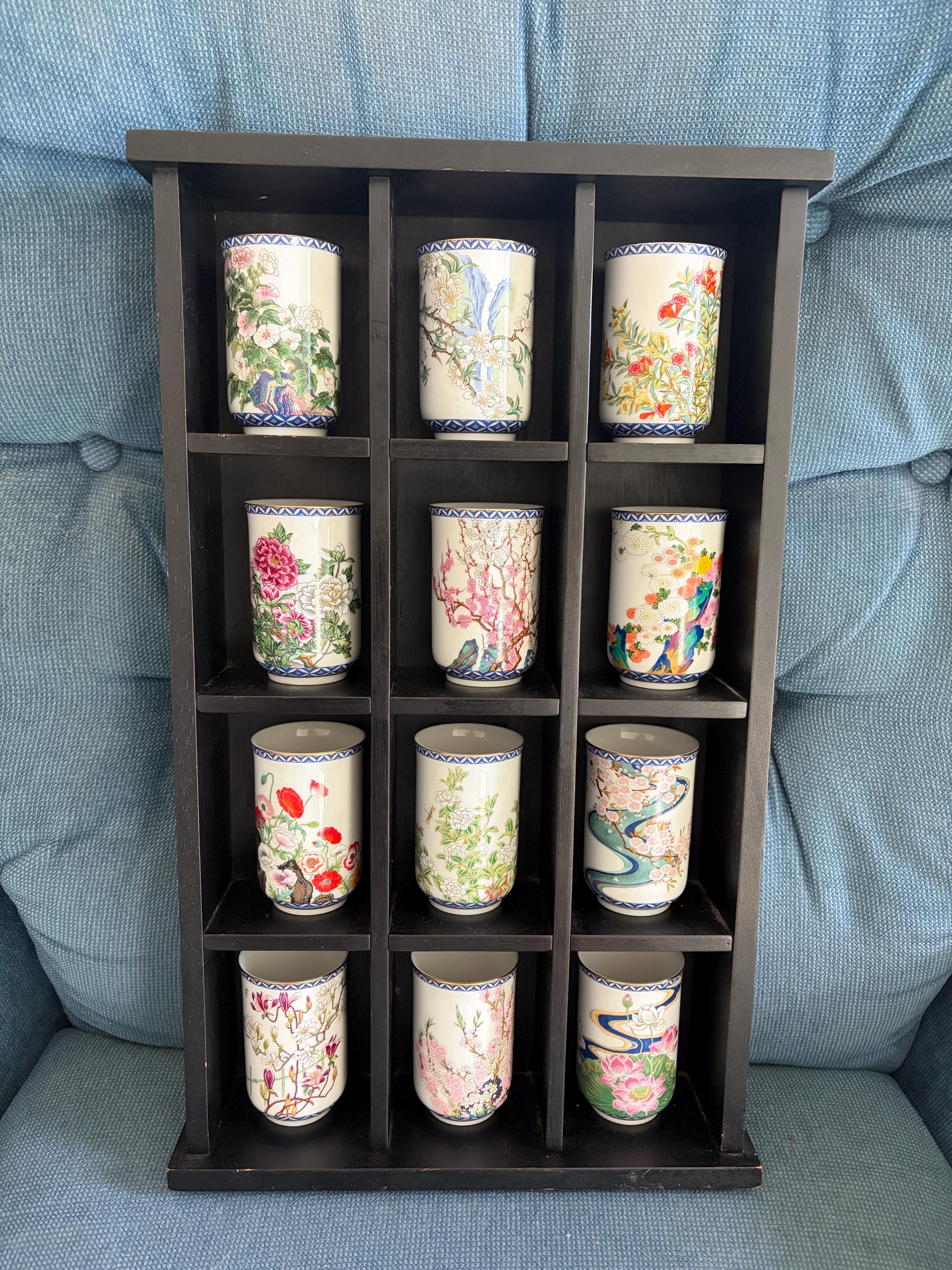Sake Cup Display Case - Etsy