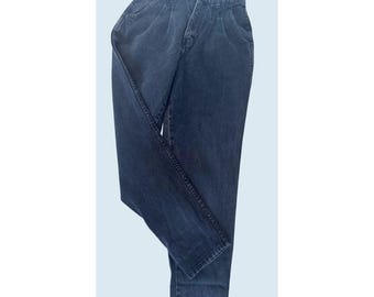 Vintage STEFANO Pleated High Waisted Mom Jeans 80 / 90s Size 24