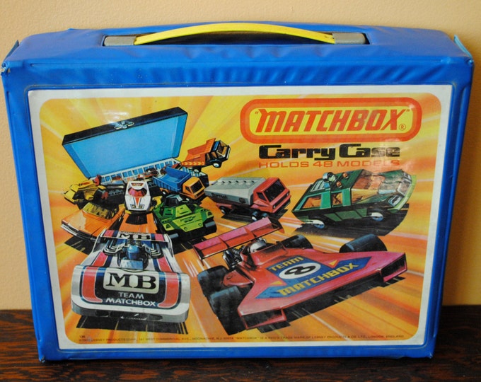 Vintage Matchbox Carry Case 1976 Etsy