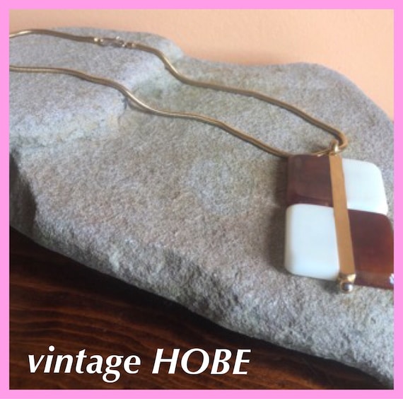 Vintage HOBE' Pendant Necklace