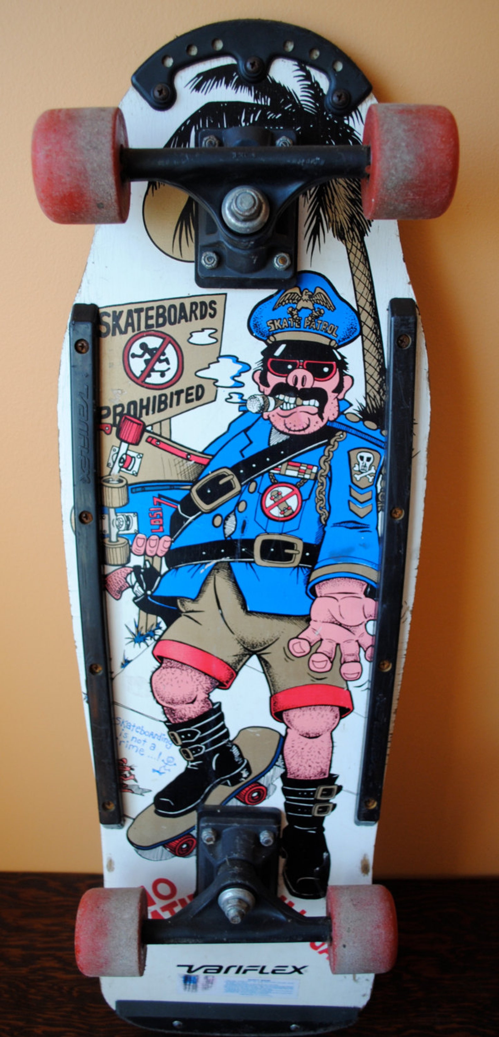 Vintage Retro Variflex Skate Patrol Cop / Policeman Etsy