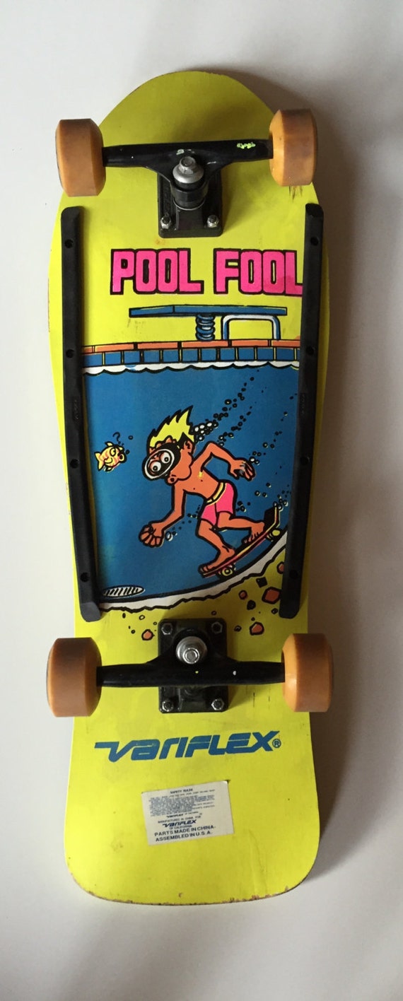 Vintage / Retro VARIFLEX Pool Fool Skateboard Circa 1980s - Etsy