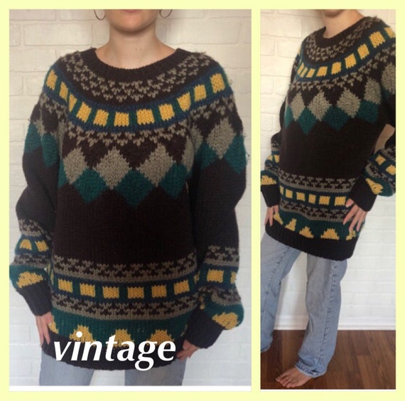 Vintage Fair Isle Sweater