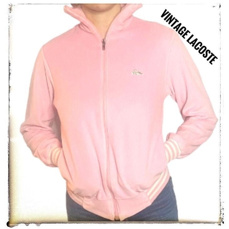 Vintage LACOSTE Velour Full Zip Track Jacket Top Shirt - Etsy Vintage LACOSTE Velour Full Zip Track Jacket Top Shirt - Etsy