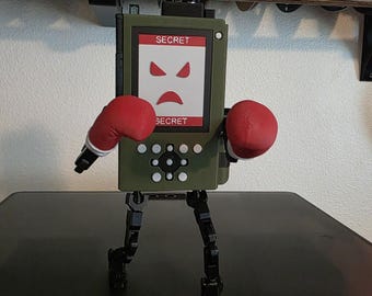 3D Printed Crypto Buddy Figurine: Swappable Faces, Magnetic Stylus, PLA/PETG/TPU