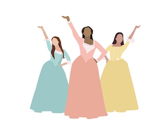 Schuyler Sisters aus Hamilton - Poster und Karten