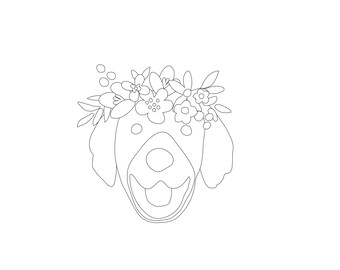 Download Crowned Coloring Etsy