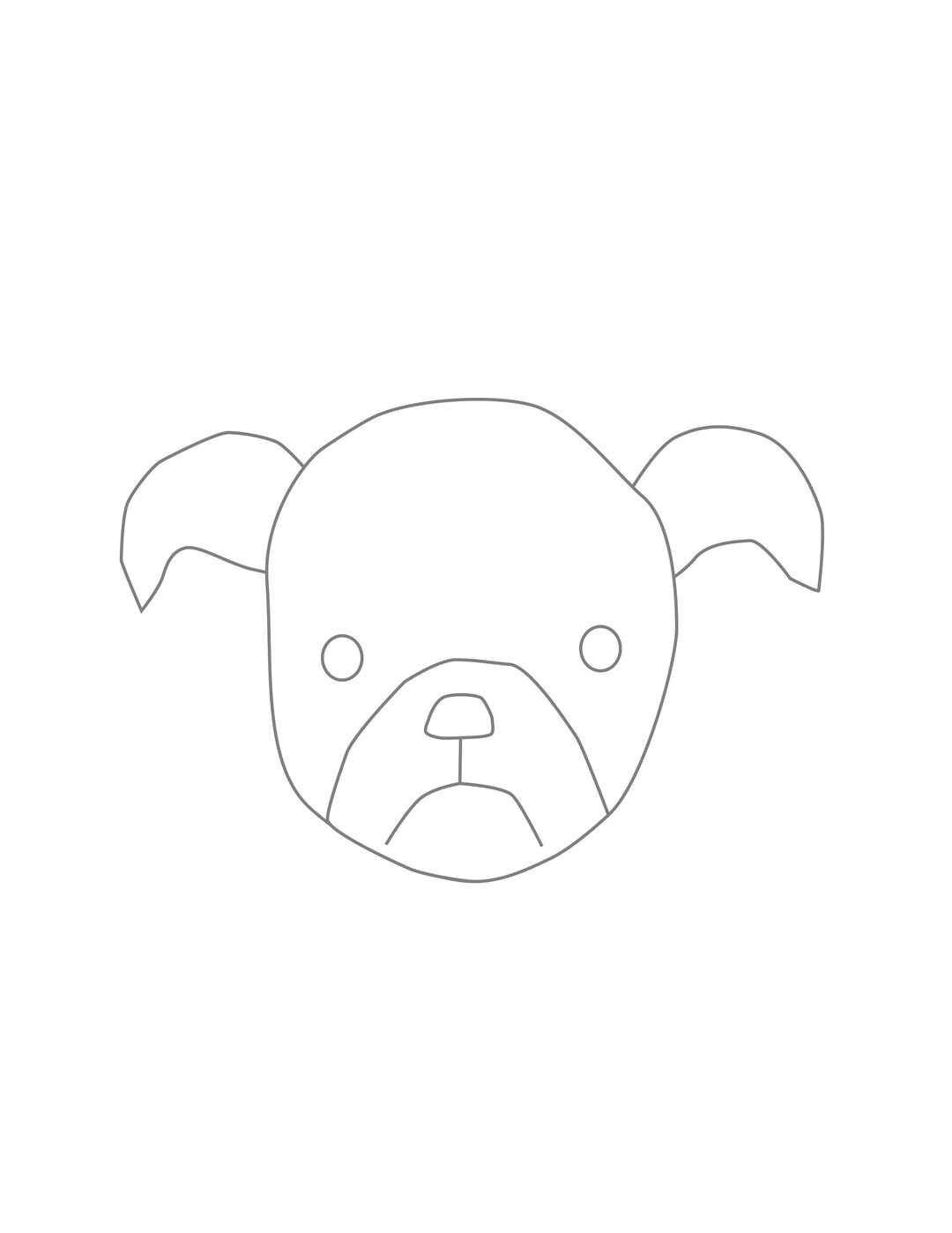 Puppy Coloring Pages - Etsy