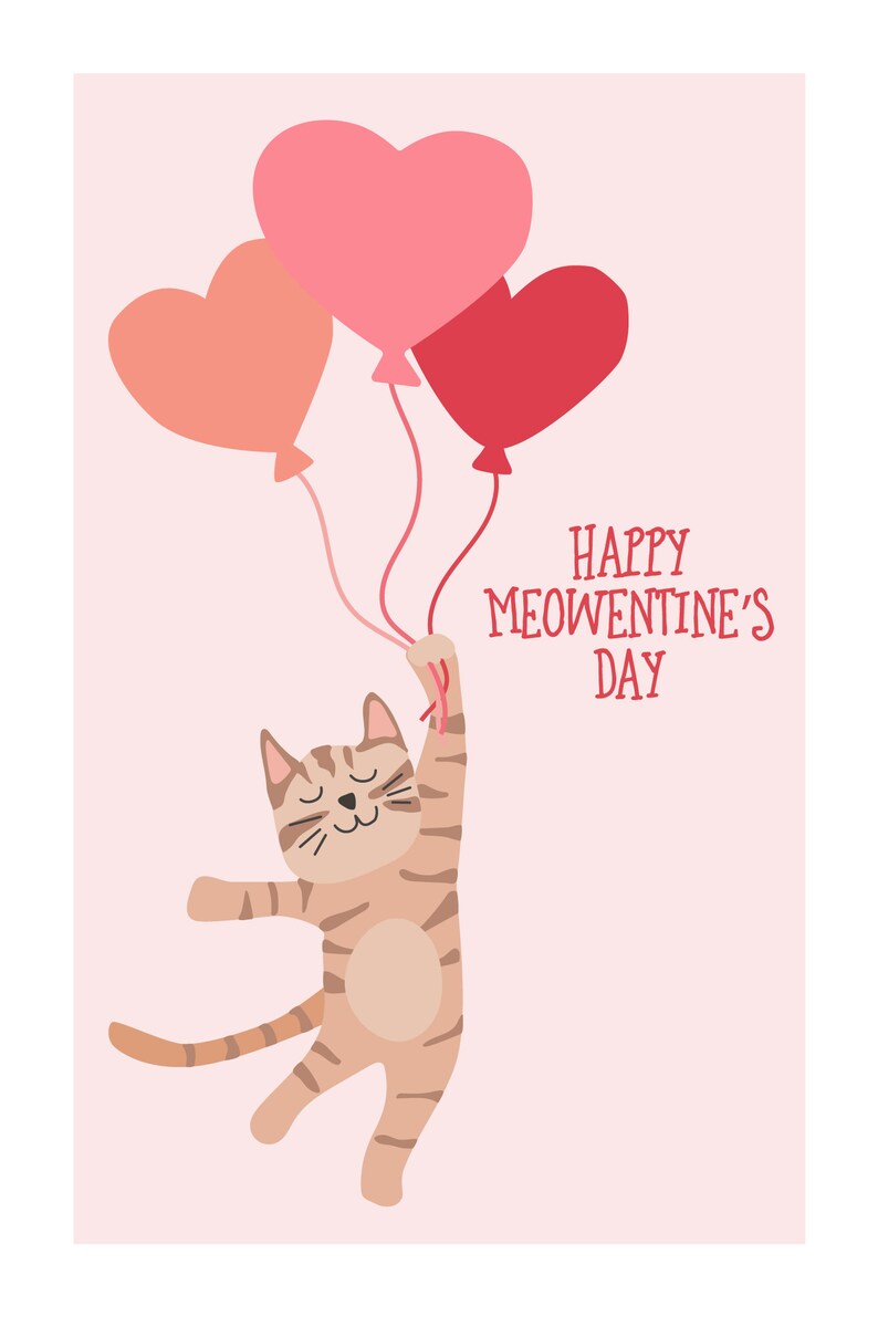 Kitty Cat Valentine Cards image 6