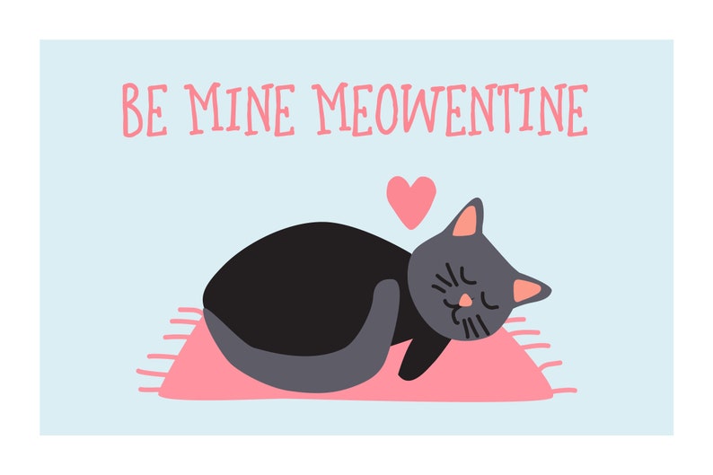 Kitty Cat Valentine Cards image 3