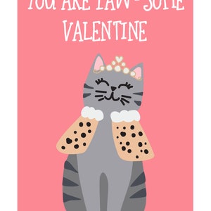 Kitty Cat Valentine Cards image 7