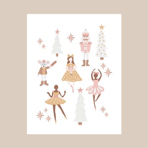 Nutcracker posters for wall decor and parties