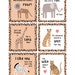 Wild Animal Printable Valentine Cards - Etsy