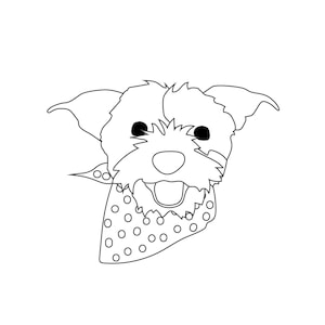 Patriotic 4th of July Puppy Dog Faces Coloring pages image 10