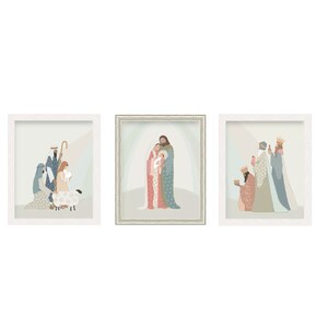 Prince of Peace Christmas Nativity Art digital download image 3