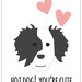 Pink Puppy Dog Printable Valentine Cards - Etsy