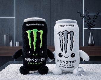XLサイズのエナジードリンク缶ぬいぐるみ、ゲーマールームの装飾、かわいいドリンククッション