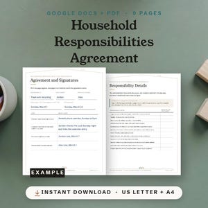 Household Responsibilities Agreement