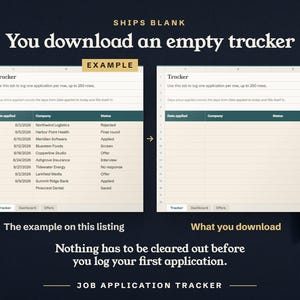 You download an empty tracker