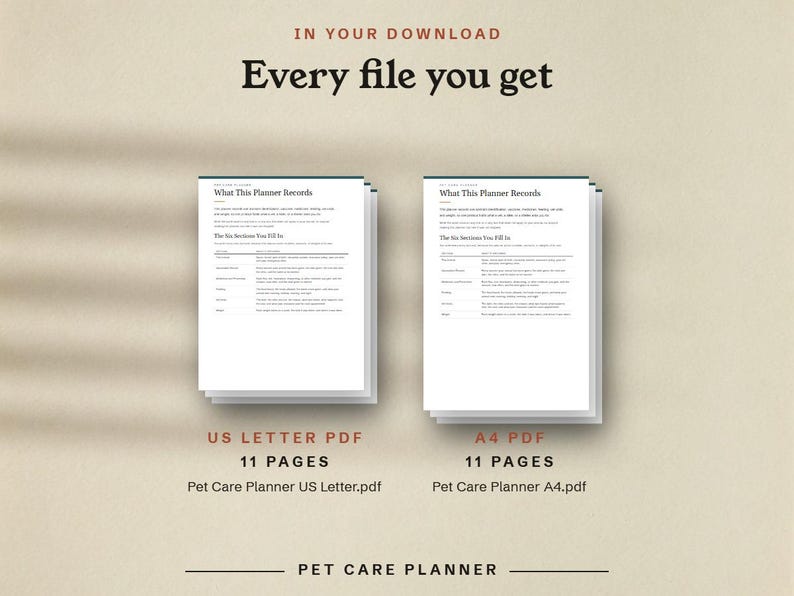 Every file you get