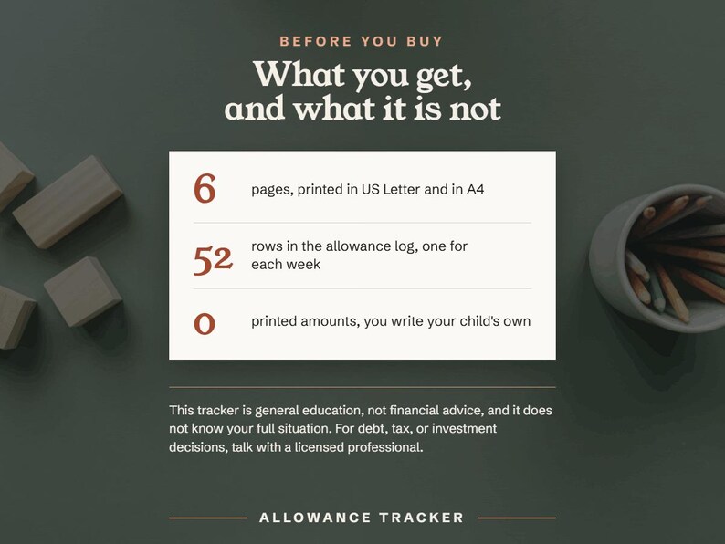 What you get, and what it is not