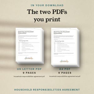 The two PDFs you print