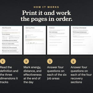 Print it and work the pages in order