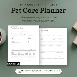 Pet Care Planner