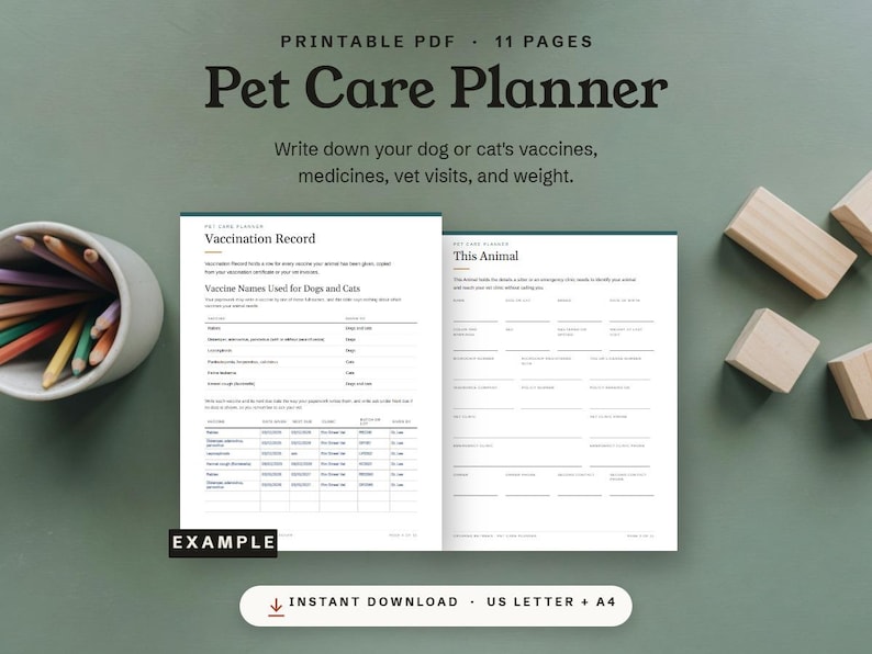 Pet Care Planner